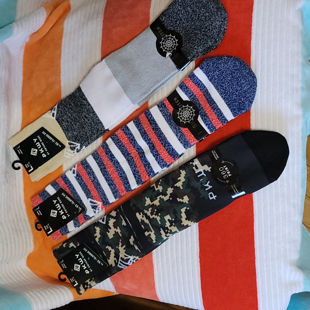 3 Pairs Pkwy By Dwyane Wade Classic Crew Socks